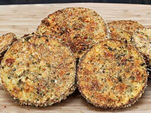 Breaded Round Eggplant