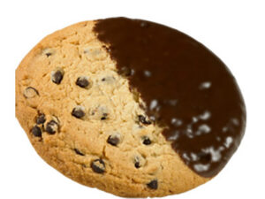 Cookie Chocolate Half Dipped
