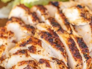 Fajita Strip Grill Marked