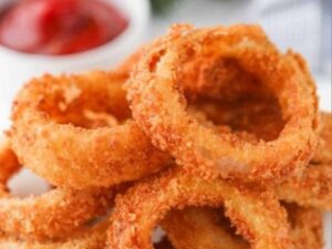 Battered Dipped Onion Rings