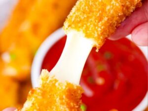 Breaded Mozzarella Sticks