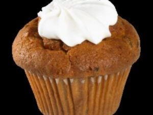 Yogurt Muffin Carrot Frosted