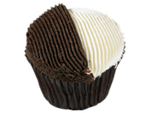 Black & White Cupcake