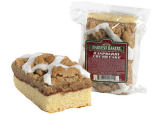 Raspberry Crumb Cake Individually Wrapped