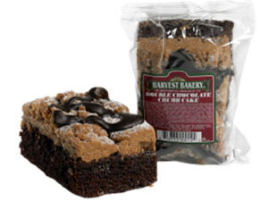 Double Chocolate Crumb Cake Individually Wrapped
