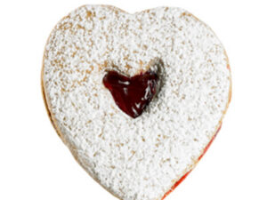 Heart Shaped Linzer Tart